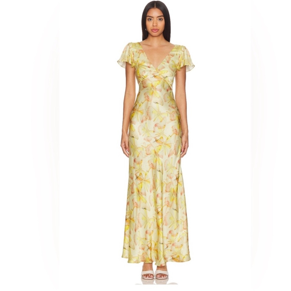 SELKIE FLUTTER LINGERIE DRESS maxi - Picture 2 of 12